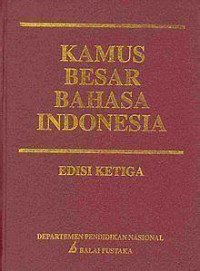 Image of Kamus Besar Bahasa Indonesia